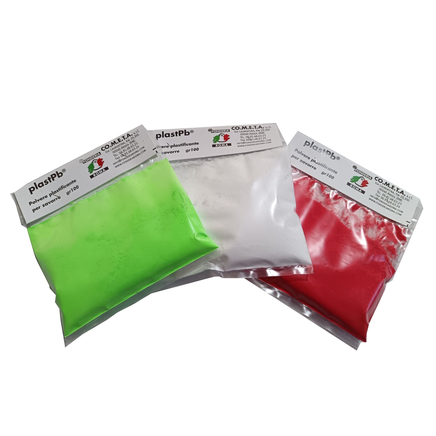 Polvere Plastificante per Piombi