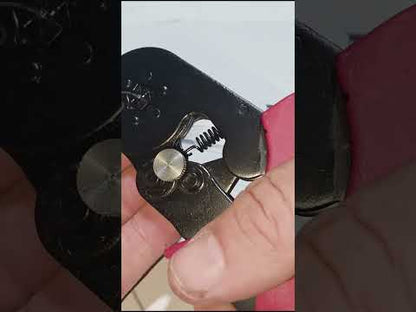 Pinza speciale a crimpatura controllata