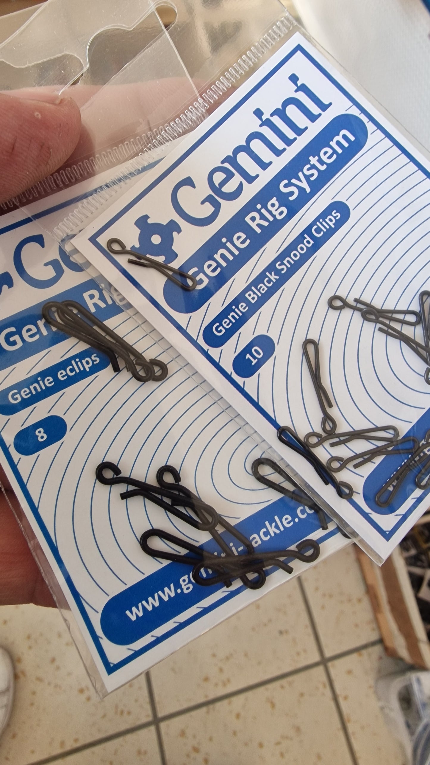 Genie Snood Clips Attacco Rapido