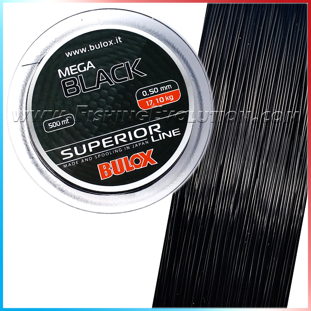 Nylon Mega Black 500mt