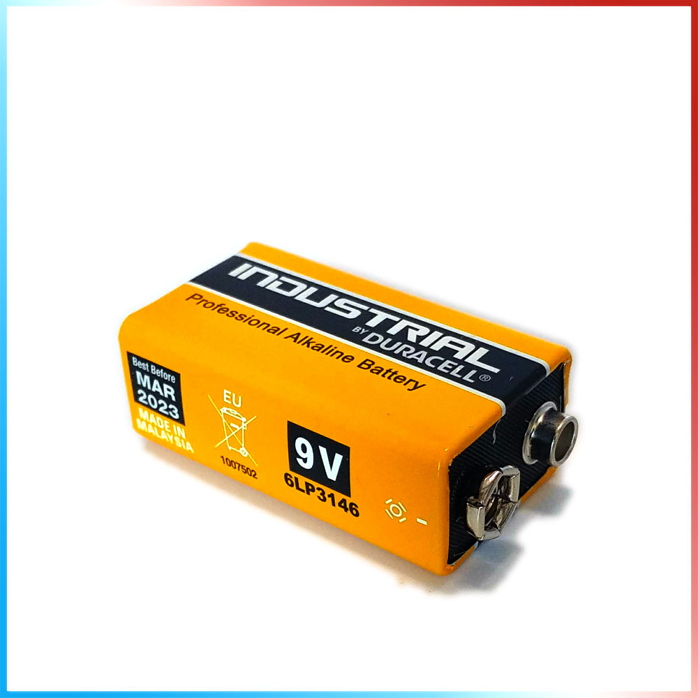 Batteria 9V Industrial Alkalina