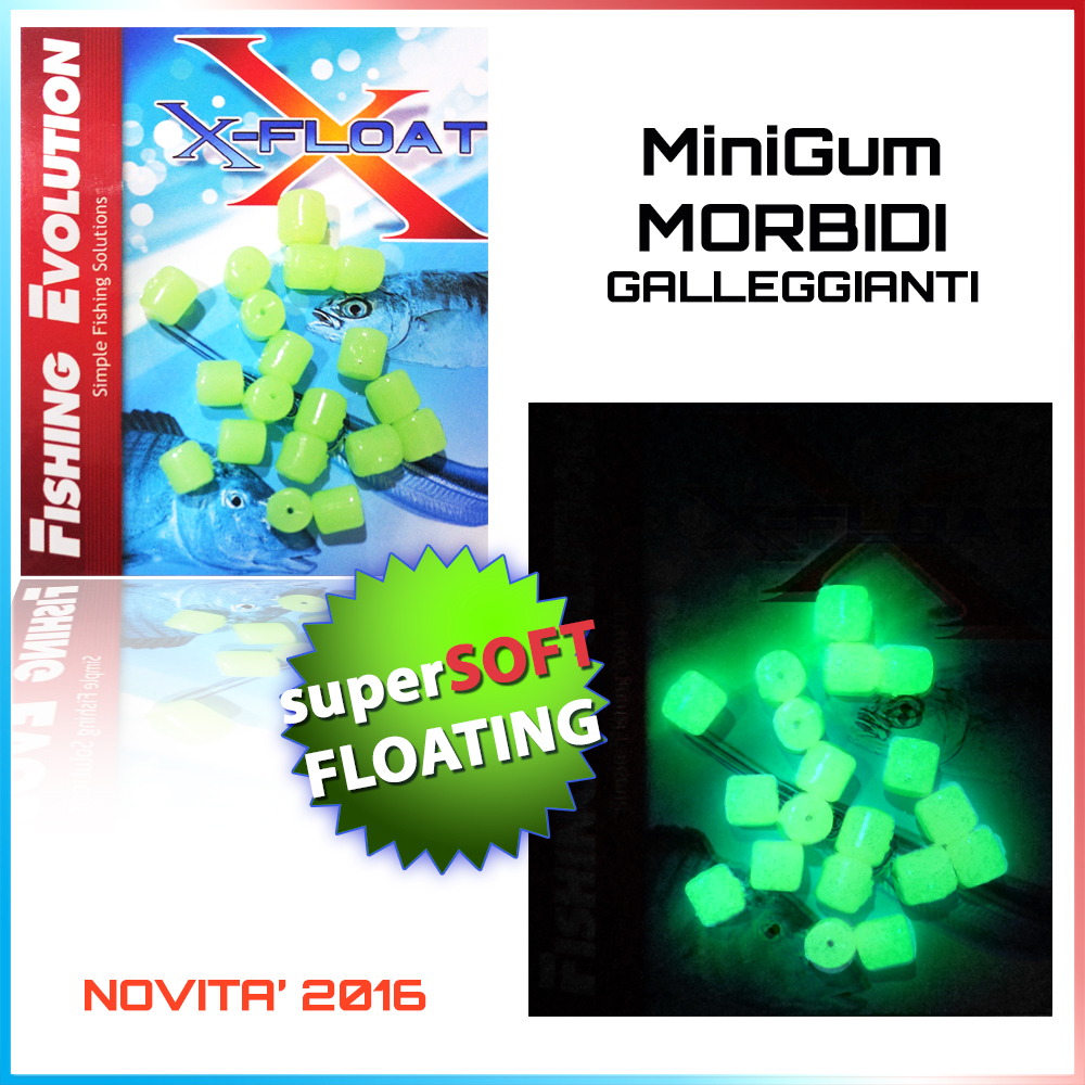 MiniGum Super Soft Fosfo Galleggianti
