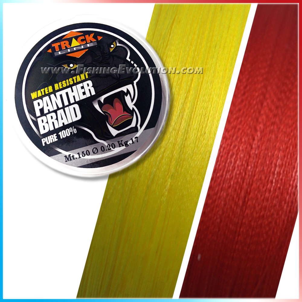 Panther Braid Red 150 mt.